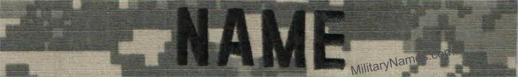 ACU UCP NAME TAPES
